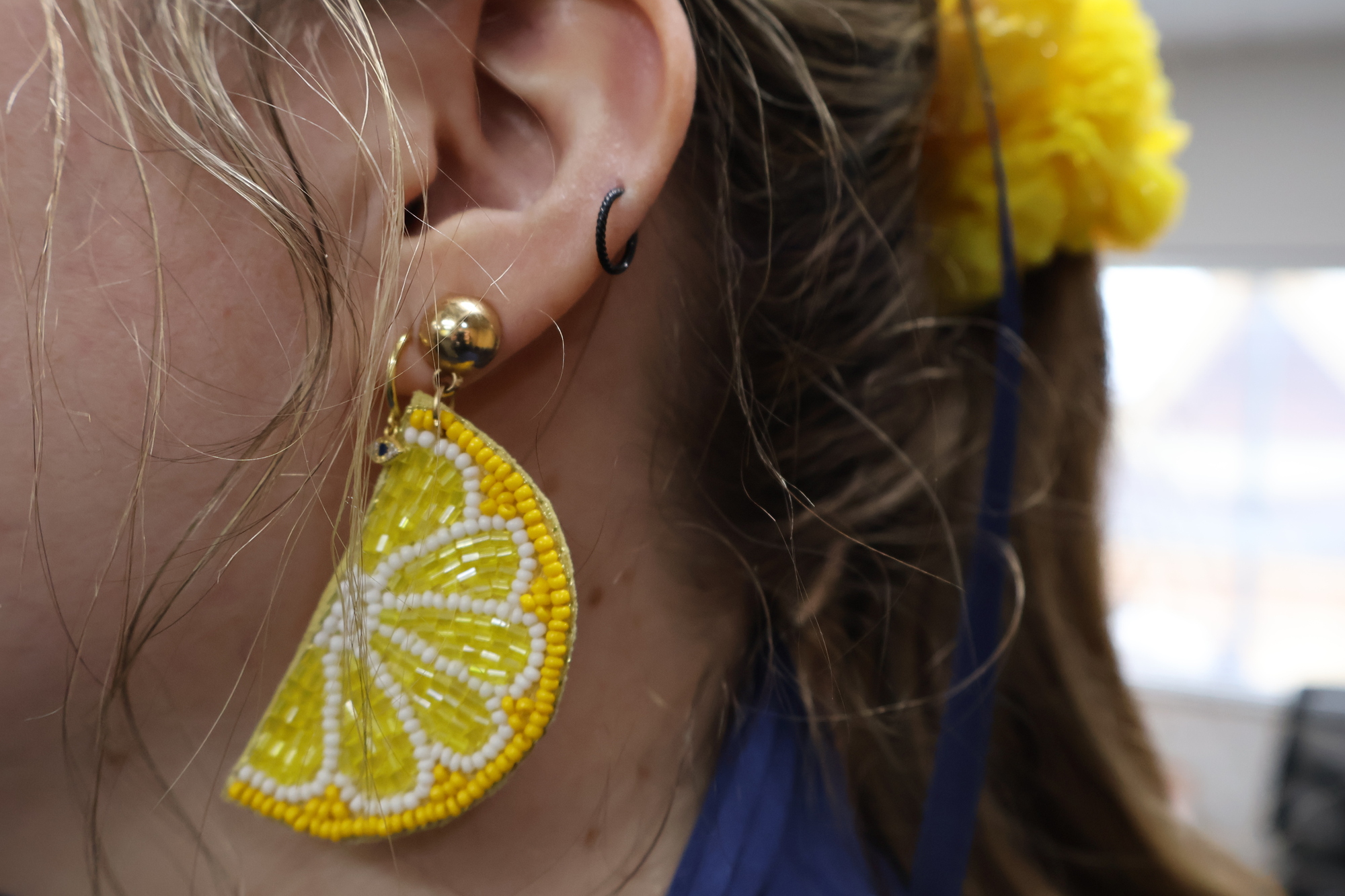 RUOK Booragul - lemon earrings-1