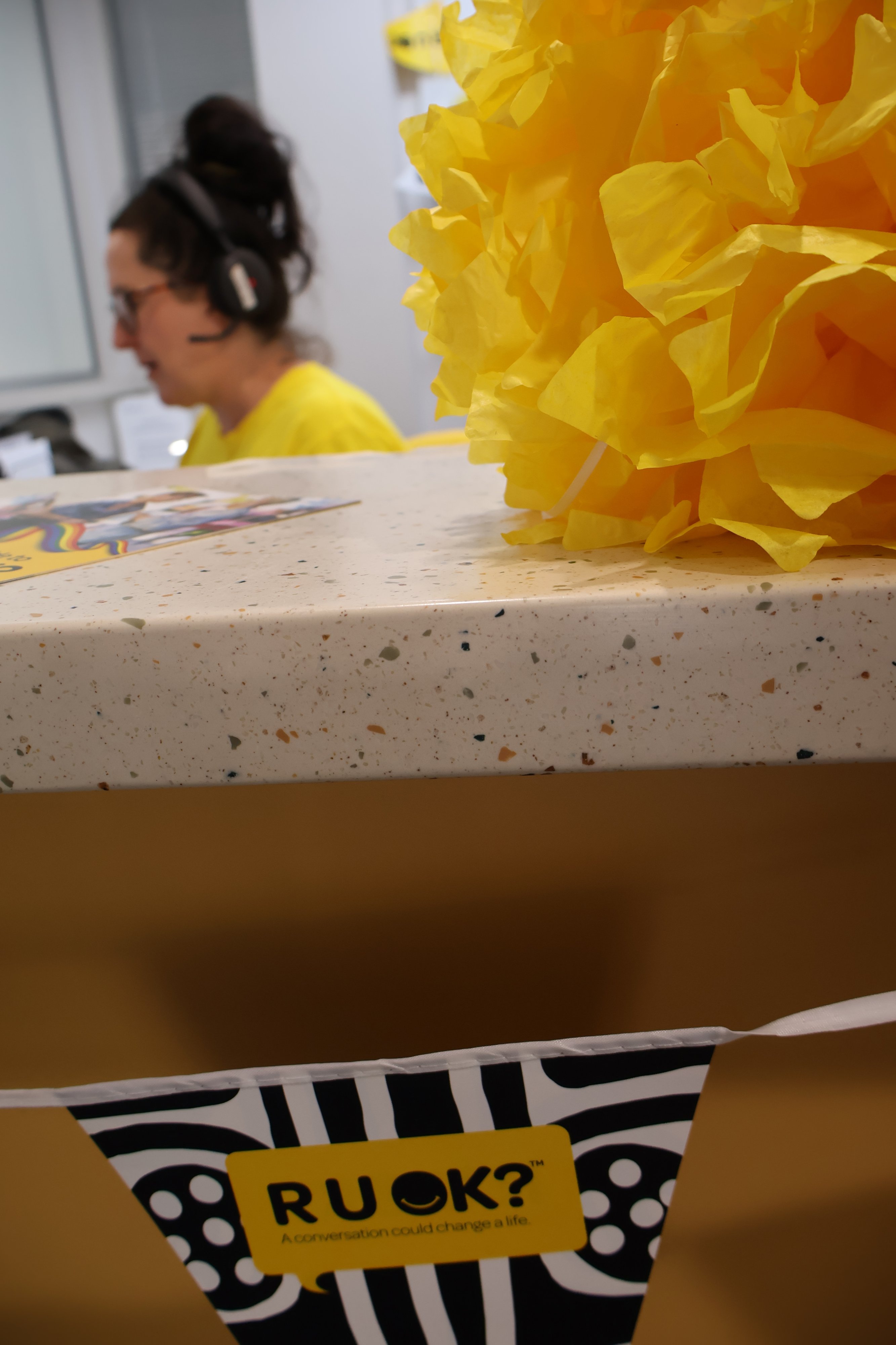 RUOK Booragul - reception desk